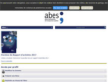 Tablet Screenshot of m.abes.fr