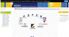 Desktop Screenshot of moodle.abes.fr