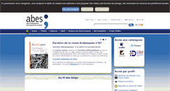 Desktop Screenshot of abes.fr